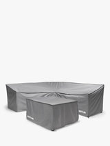 KETTLER Charlbury 6-Seater Mini Corner Dining Garden Furniture Covers - Grey