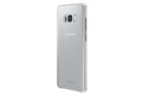 Samsung Genuine Original Galaxy S8 Plus Clear Phone Case Cover - Silver