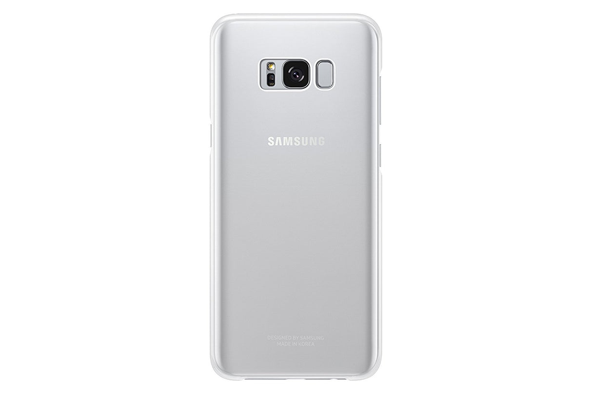 Samsung Genuine Original Galaxy S8 Plus Clear Phone Case Cover - Silver
