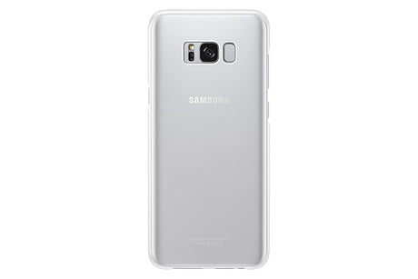 Samsung Genuine Original Galaxy S8 Plus Clear Phone Case Cover - Silver