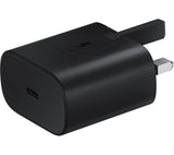 Samsung Super Fast Charging 25W PD USB-C Compact Travel Adapter Plug - Black