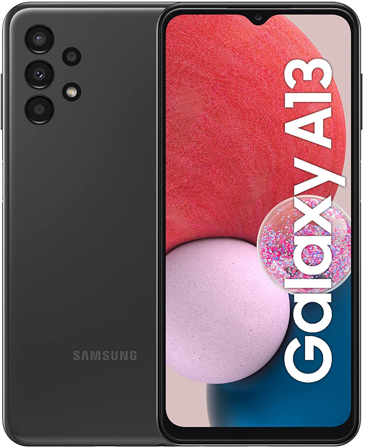 Samsung Galaxy A13 6.6" 4G Smartphone 4GB RAM 64GB Unlocked Sim-Free - Black - Kazoop 