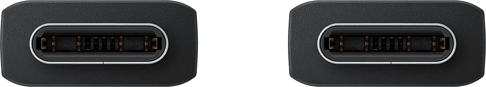 Samsung Genuine EP-DX310JBEGEU USB-C to USB-C Fast Charging Cable 1.8m Black