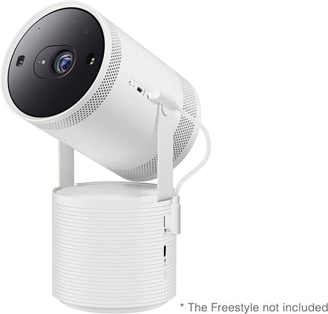 Samsung The Freestyle Projector Portable Battery Pack 3 Hours of Power White