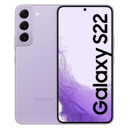 Samsung Galaxy S22 5G Smartphone 256GB Unlocked Dual-SIM - Bora Purple - Kazoop 