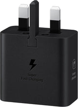 Samsung Genuine USB Type-C Port 25W Fast Charging Travel Adaptor - Black