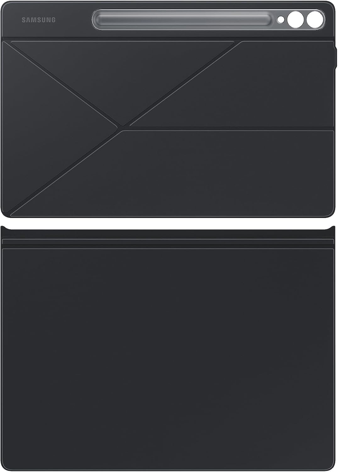 Samsung Smart Book Folio Tablet Cover Case for 12.4" Galaxy Tab S9+ ~ Black