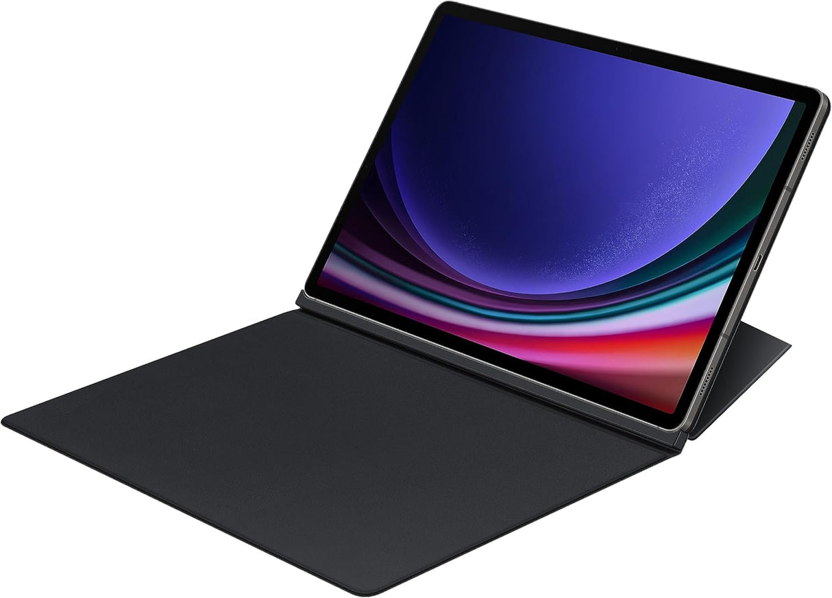 Samsung Smart Book Folio Tablet Cover Case for 12.4" Galaxy Tab S9+ ~ Black