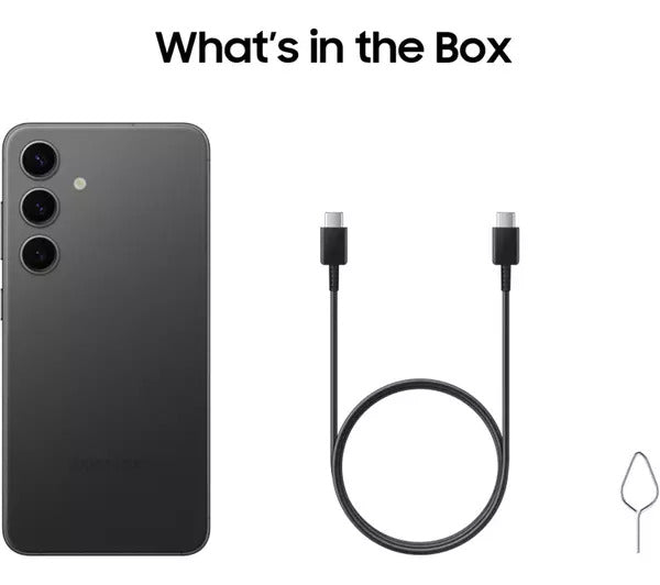Samsung Galaxy S24 128GB 5G Smartphone 8GB RAM Dual-Sim Unlocked Onyx Black