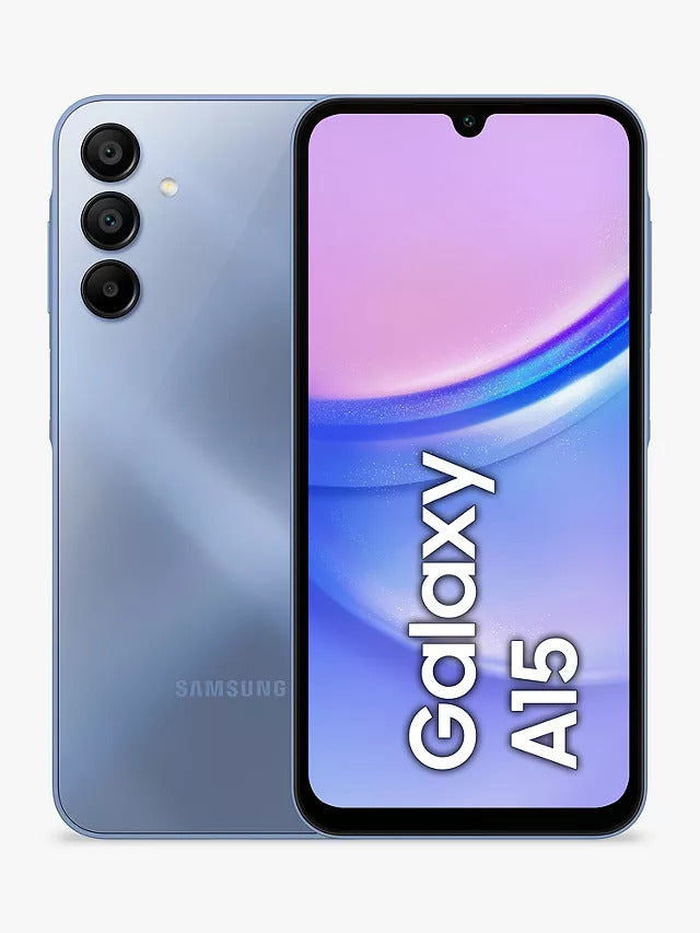 Samsung Galaxy A15 5G Smartphone 128GB 4GB Dual-SIM-Free Unlocked - Blue