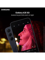 Samsung Galaxy A35 6.6" 5G 128GB Smartphone 6GB RAM SIM-Free Unlocked - Navy - Kazoop 