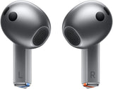 Samsung Galaxy Buds3 Wireless Bluetooth Noise-Cancelling Earbuds Silver
