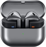 Samsung Galaxy Buds3 Wireless Bluetooth Noise-Cancelling Earbuds Silver