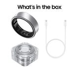 Samsung Galaxy Ring Health Tracker Smart Ring - Titanium Silver - Size 11