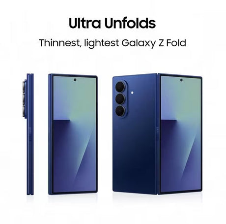 Samsung Galaxy Z Fold7 5G Foldable Smartphone 256GB Unlocked Dual-SIM - Blue