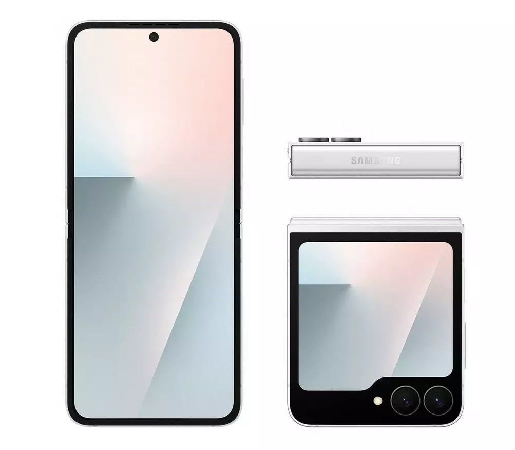 Samsung Galaxy Flip7 FE 5G 6.7'' Smartphone 128GB Unlocked SIM-Free - White