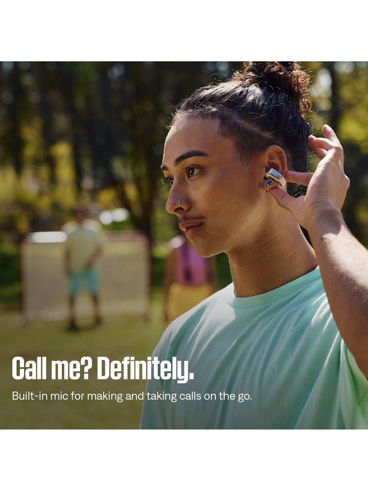 Bose Ultra Open Earbuds True Wireless Bluetooth In-Ear Headphones - White