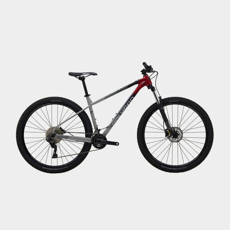 Polygon Xtrada 5 27.5" Wheel Unisex Mountain Bikes - Grey/Red - Small Frame
