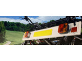 Halfords Cycle Carrier 7 Pin Rear Light Number Plate Board 91.5cm - White