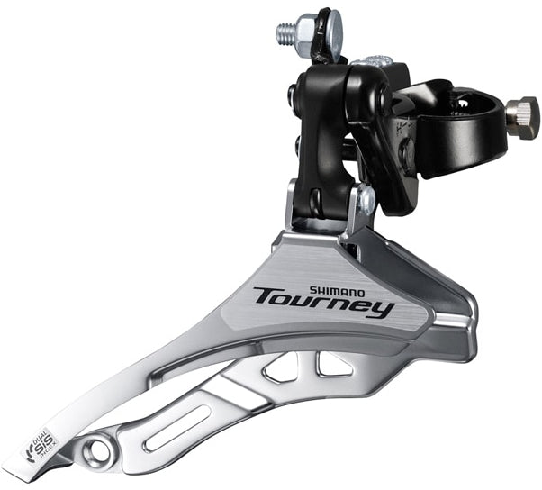 Shimano Tourney FD-TY300 6/7-Speed 28.6mm Clamp 42T Front Derailleur Silver