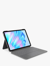 Logitech Combo Touch 920-012635 11” iPad Air Keyboard Folio Case Oxford Grey