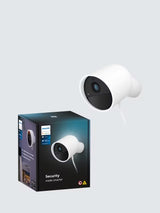 Philips Hue 929003562703 Secure Wired 1080p HD Smart Security Camera - White