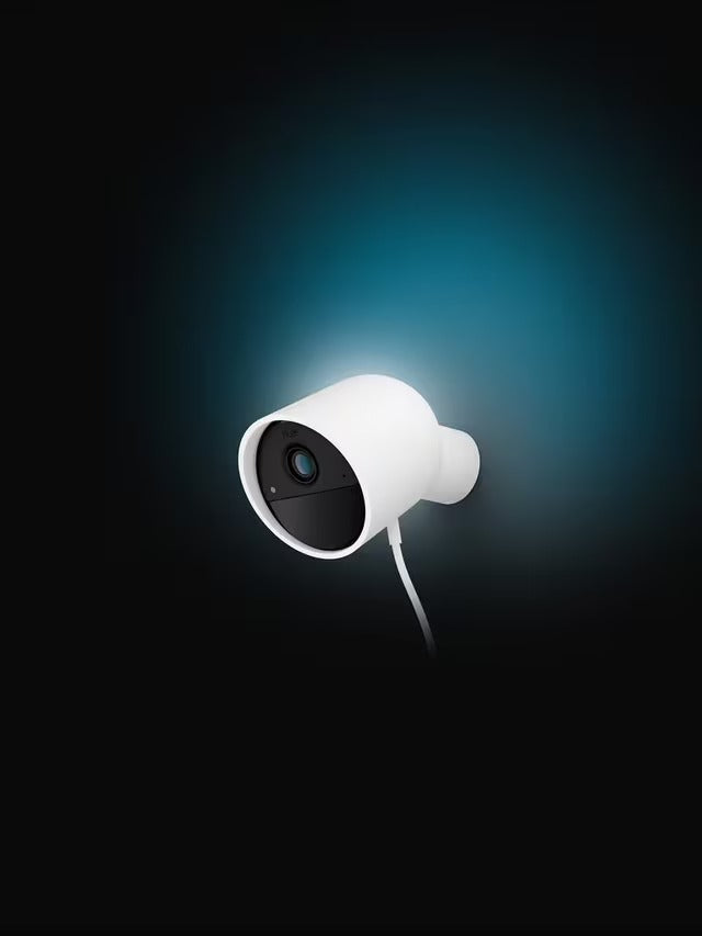 Philips Hue 929003562703 Secure Wired 1080p HD Smart Security Camera - White