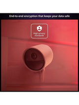 Philips Hue 929003562703 Secure Wired 1080p HD Smart Security Camera - White