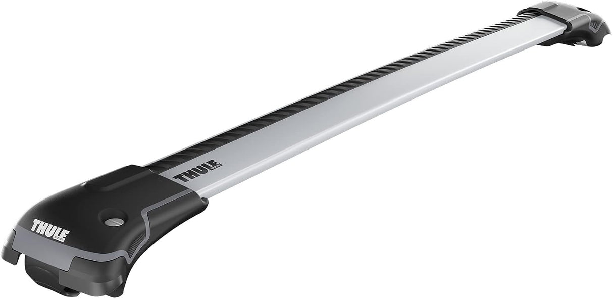Thule WingBar Edge 9583 Aerodynamic Aluminium Roof Bars Pair - 95cm - Silver