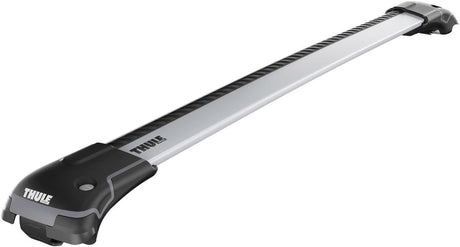 Thule WingBar Edge 9585 Raised Rail Lockable Cross Bars Pair - M/L - Silver