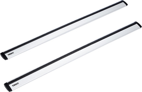 Thule WingBar 961 118cm Aerodynamic Aluminium Cross Bars - Pair - Silver