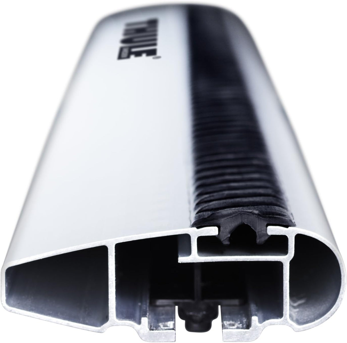 Thule WingBar 961 118cm Aerodynamic Aluminium Cross Bars - Pair - Silver