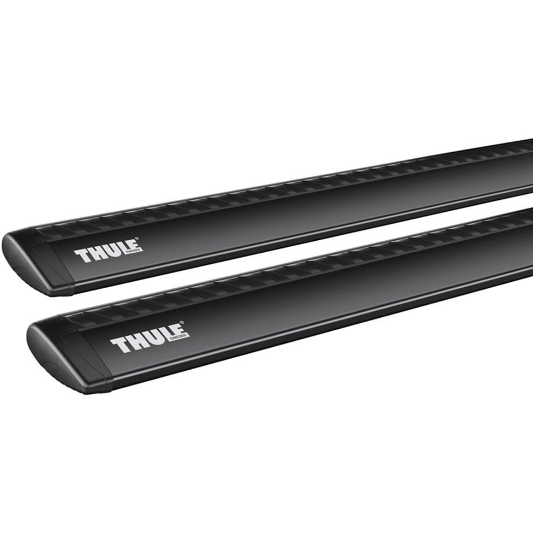 Thule WingBar 961B 118cm Aerodynamic Aluminium Cross Bars - Pair - Black