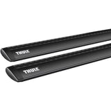 Thule WingBar 961B 118cm Aerodynamic Aluminium Cross Bars - Pair - Black