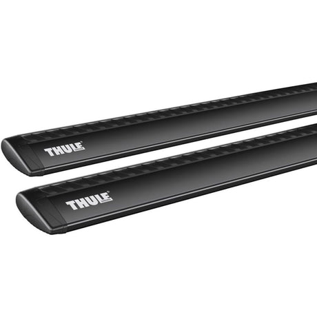 Thule WingBar 961B 118cm Aerodynamic Aluminium Cross Bars - Pair - Black