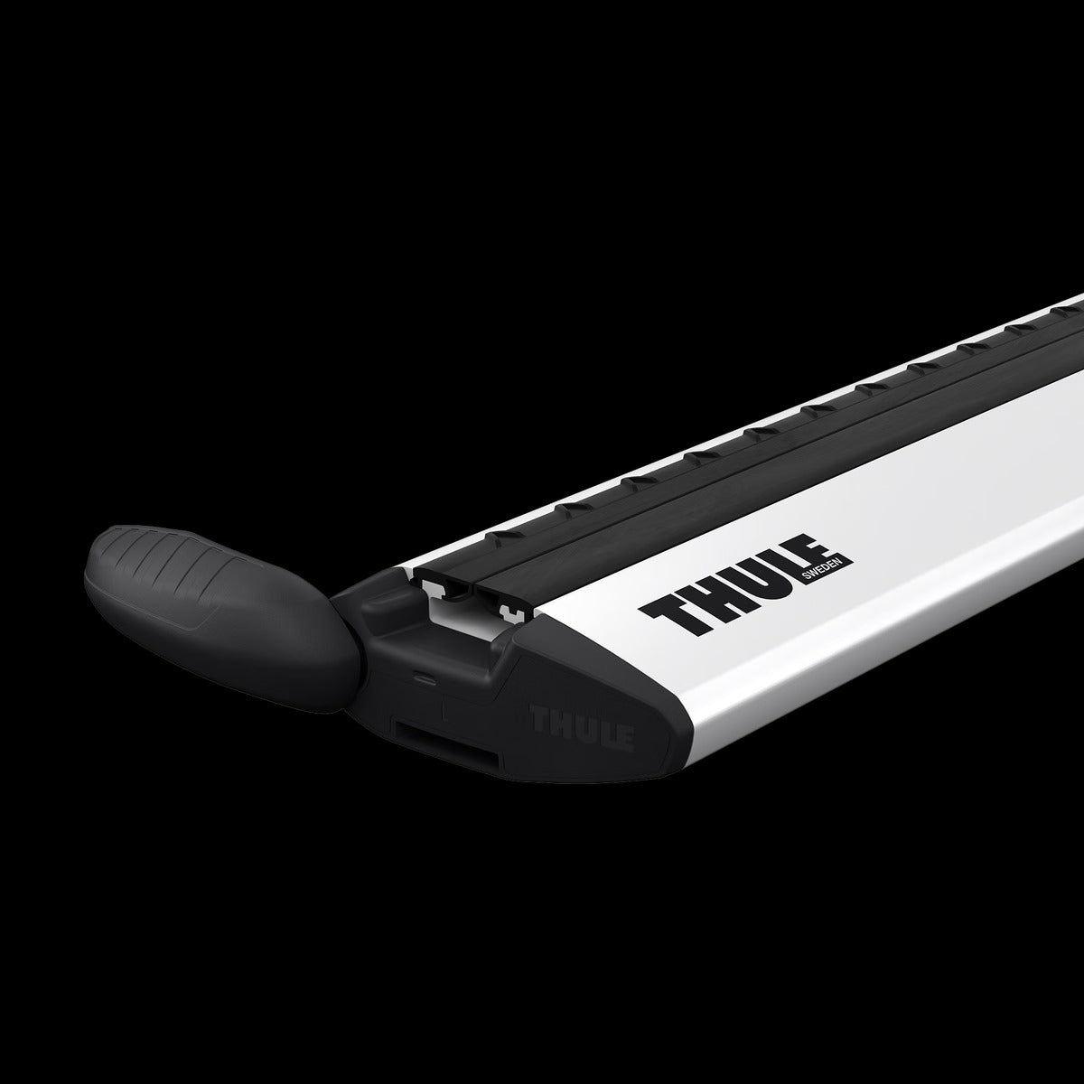 Thule WingBar 962 135cm Aluminium Aero Roof Bars Pair T-Track - Silver
