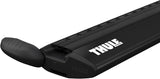 Thule WingBar 962B 135cm Aluminium Aero Roof Bars Pair T-Track - Black