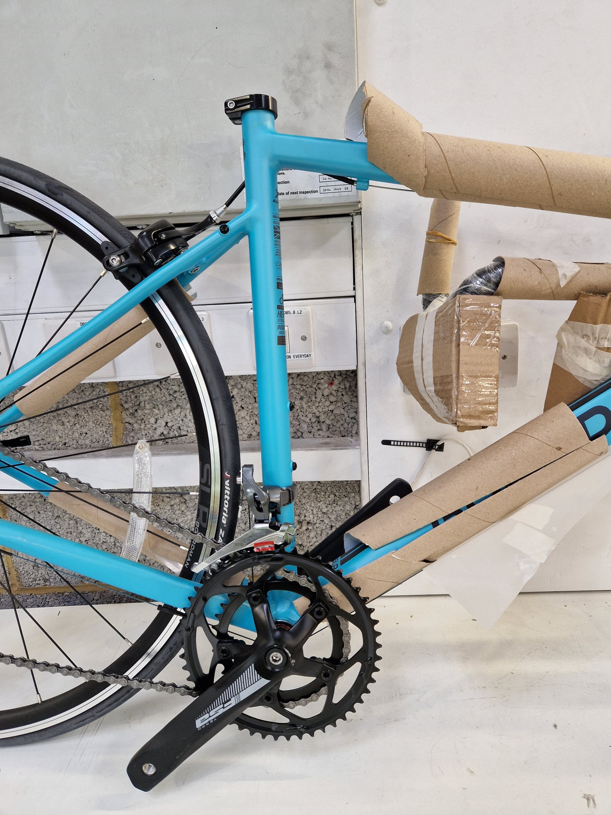 Boardman SLR 8.6 Women's 16-Speed Lightweight Road Bike - Large - Sky Blue