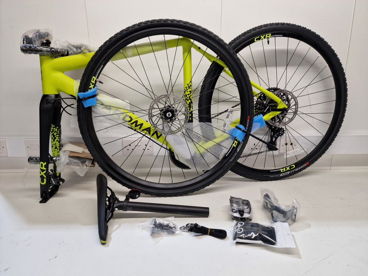 Boardman CXR 8.9 Disc Brakes 11-Speed Mens Road Bike - Medium - Lime Green