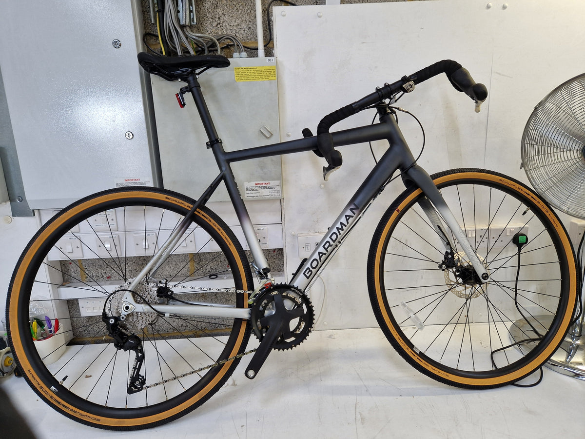 Boardman ADV 8.9 Disc Brake GRX Gravel Adventure Bike - XL - Black/Silver