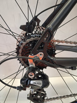 Carrera Hellcat Mens 16 Speed Hydraulic Disc Mountain Bike - Black - 20'' L