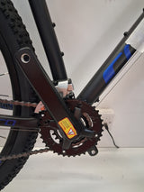 Carrera Hellcat Mens 16 Speed Hydraulic Disc Mountain Bike - Black - 20'' L