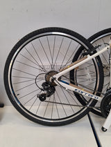 Carrera Crossfire 1 V-Brake 21 Speed Womens Hybrid Bike - Medium 18" - White