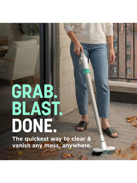 Shark BlastBoss AB2111UKGY 190MPH Cordless Air Blaster with BlastBro - Dove