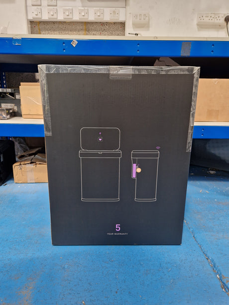 Simplehuman Rectangular 58L Voice and Motion Sensor Kitchen Bin - Black