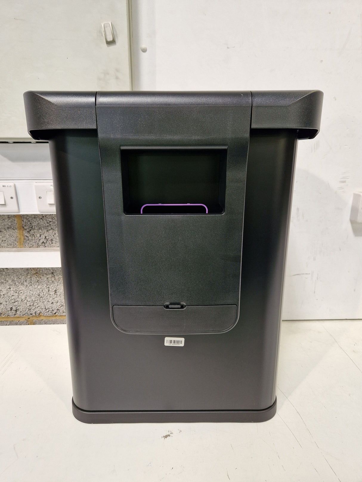 Simplehuman Rectangular 58L Voice and Motion Sensor Kitchen Bin - Black