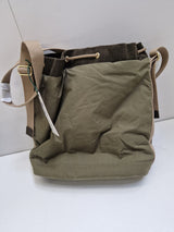 Barbour Mia Plain Drawstring Tote Roomy Design Women's Bag - Dusky Green