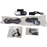 Road Angel Halo AE-1000HD Front and Rear 1080p Dash Cam Camera Kit - Black
