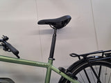 Raleigh Felix+ Crossbar Disc Brakes Hybrid E--Bike - Green - Medium 19''