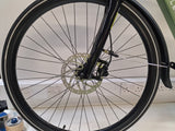 Raleigh Felix+ Crossbar Disc Brakes Hybrid E--Bike - Green - Medium 19''